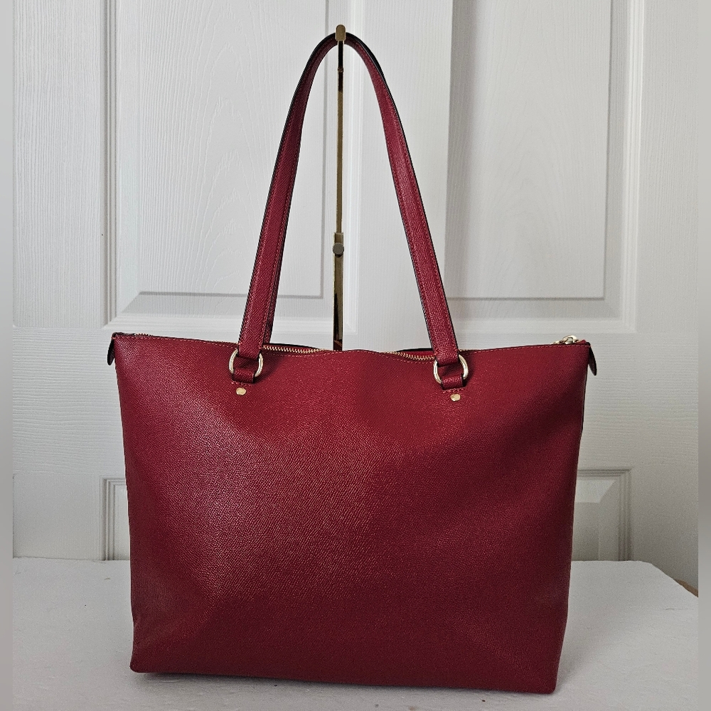 Coach Gallery Crossgrain Pebbled Leather Tote - Picture 5 of 13